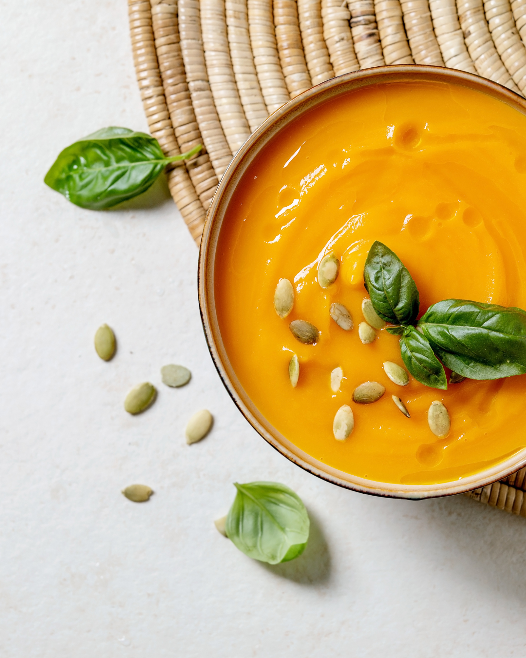 Skin loving Miso-Carrot & Ginger Soup