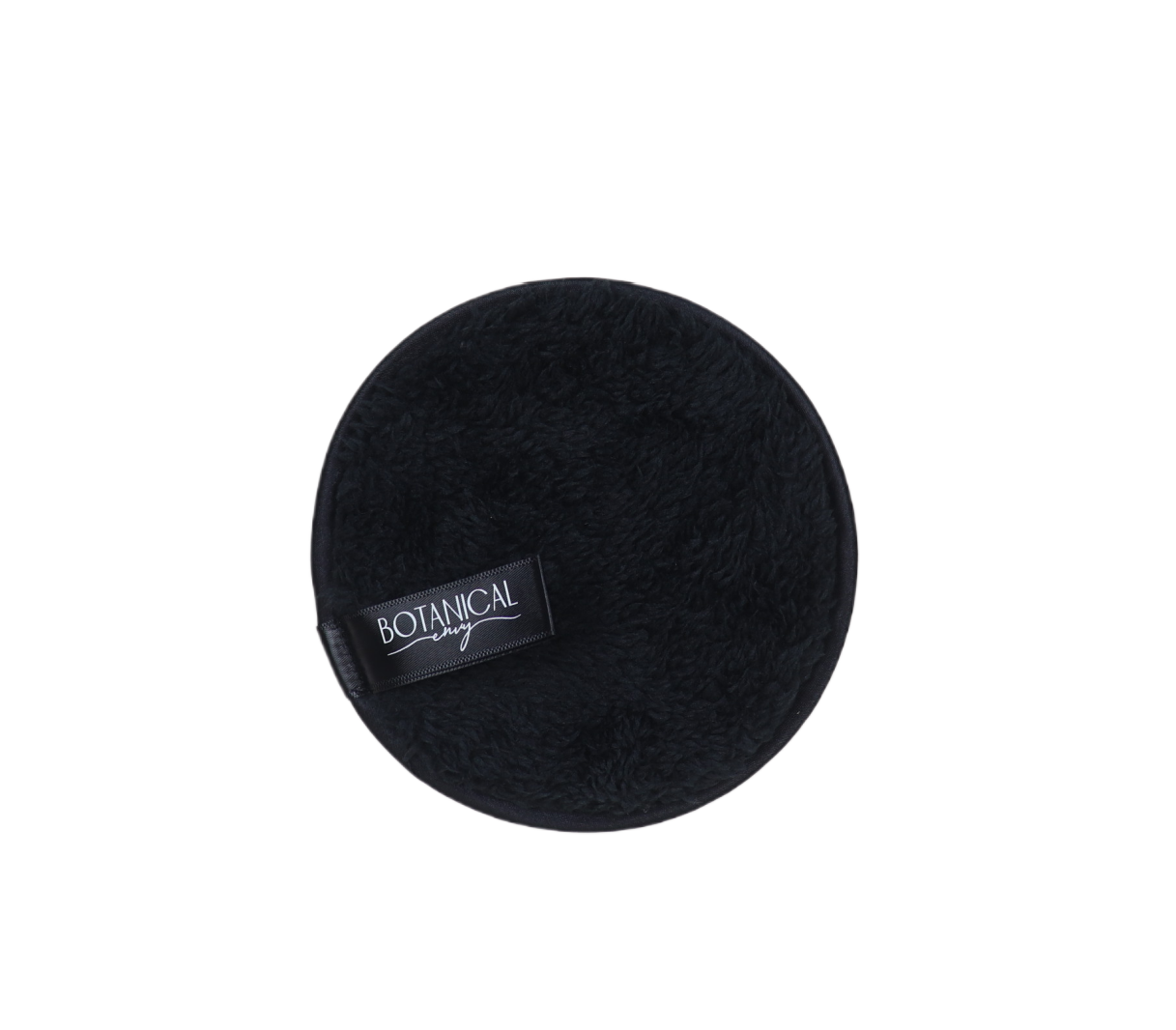 A black micro fibre face pad