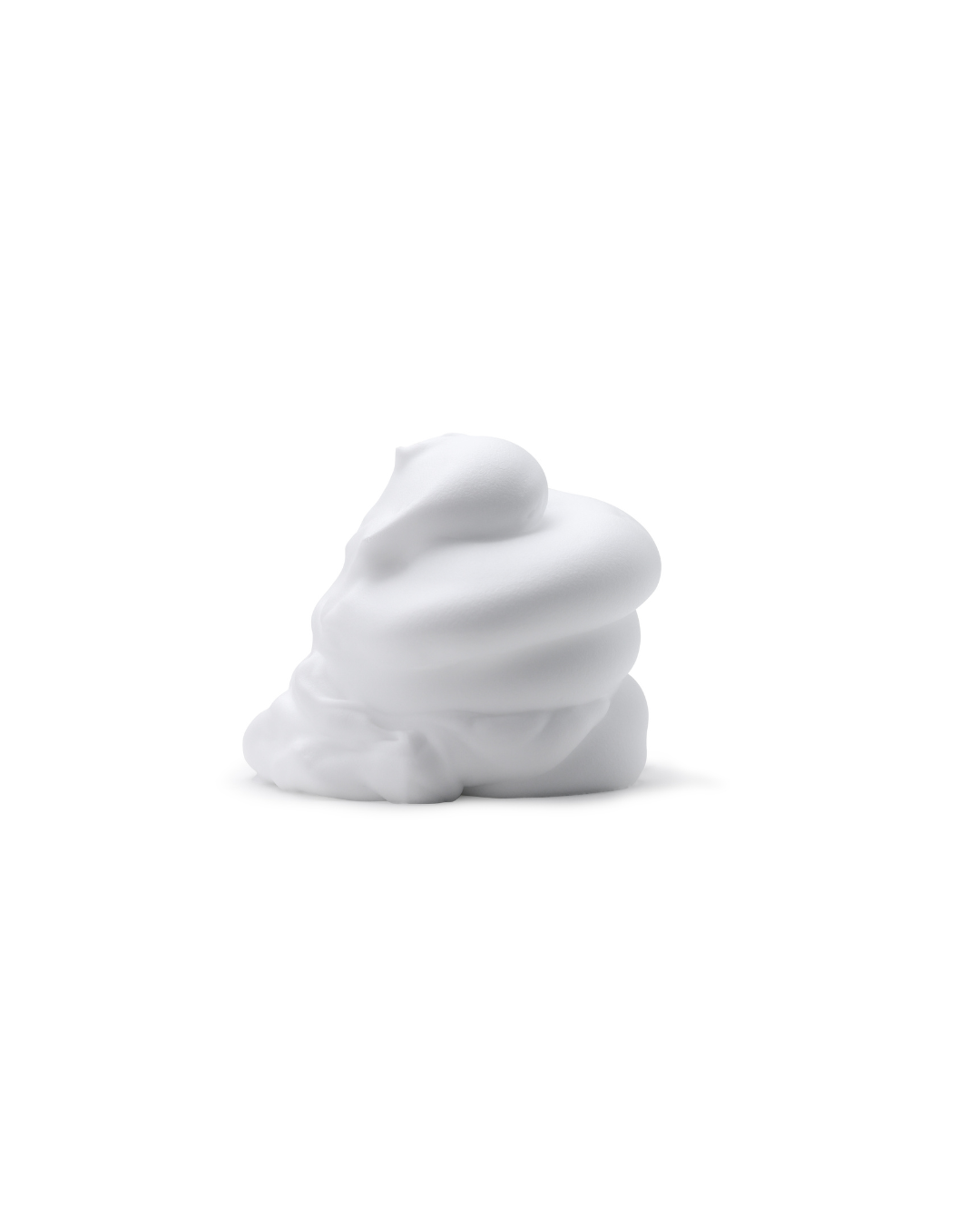 A swatch of Botanical Envy Enzyme foam cleanser against a white background