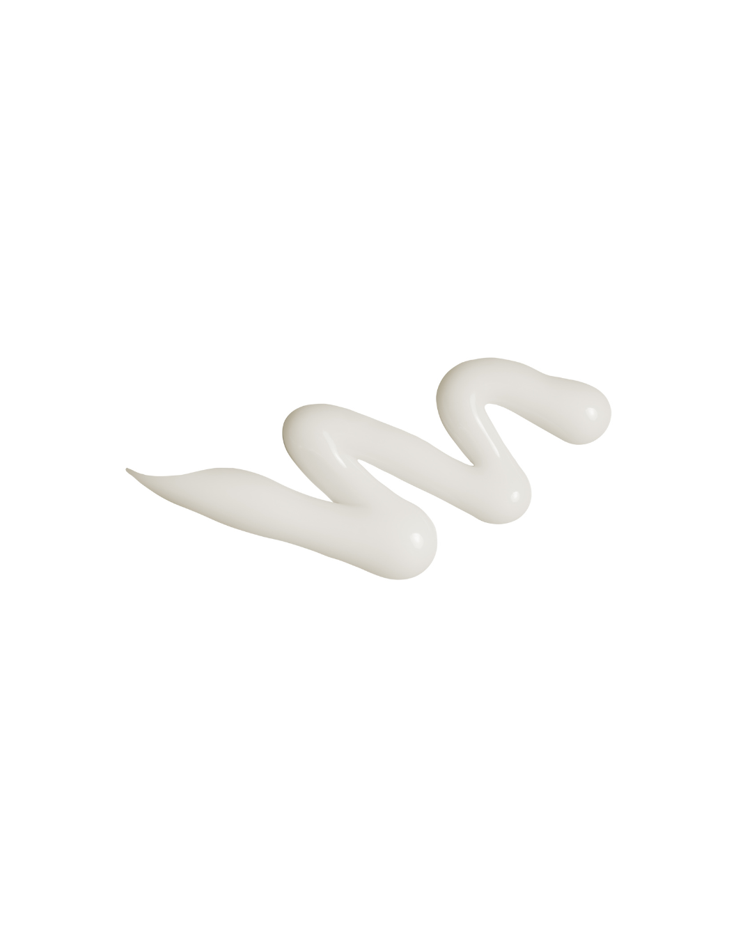 A swatch of Botanical Envy gentle cleansing lotion against a white background